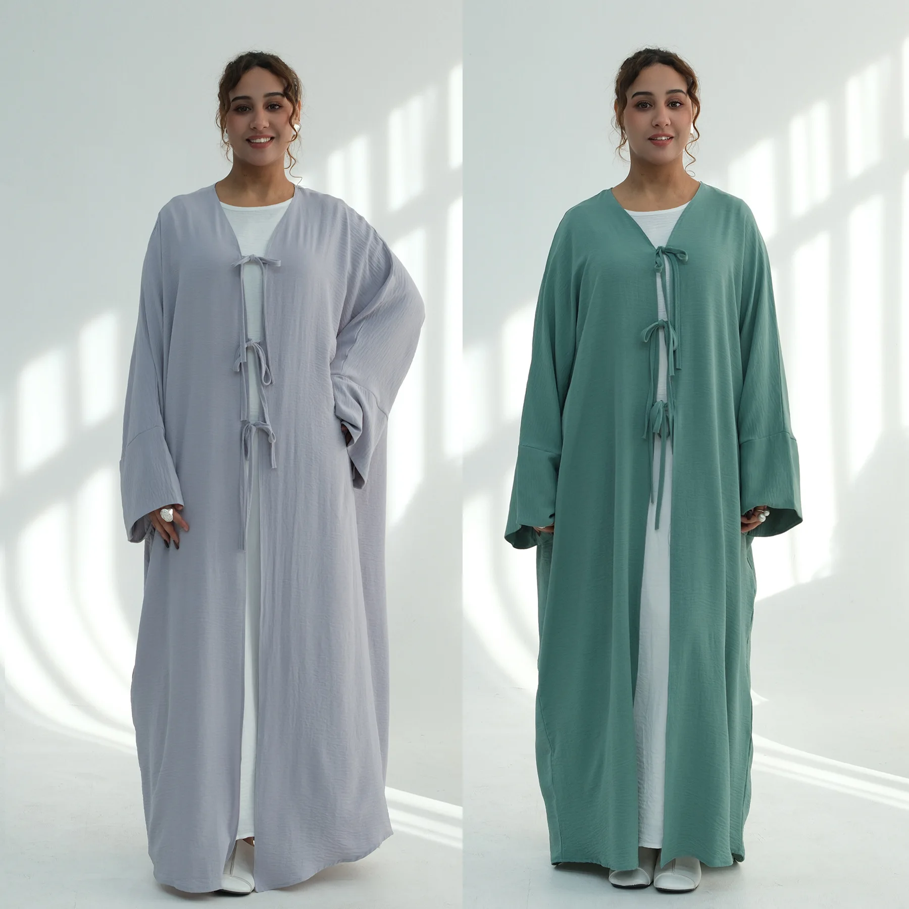 

Dubai Abayas for Women Muslim Modest Dress Eid Islam Jalabiya Kimono Cardigan Open Abaya Turkey Kaftan Ramadan Kebaya Party Robe