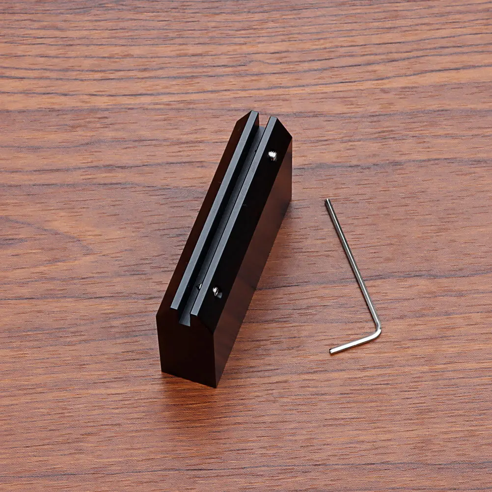 

Effortless Adjustment Rose Gold Metal Guitar Fret Press Caul Comfortable Long Term Use Luthier Accessory