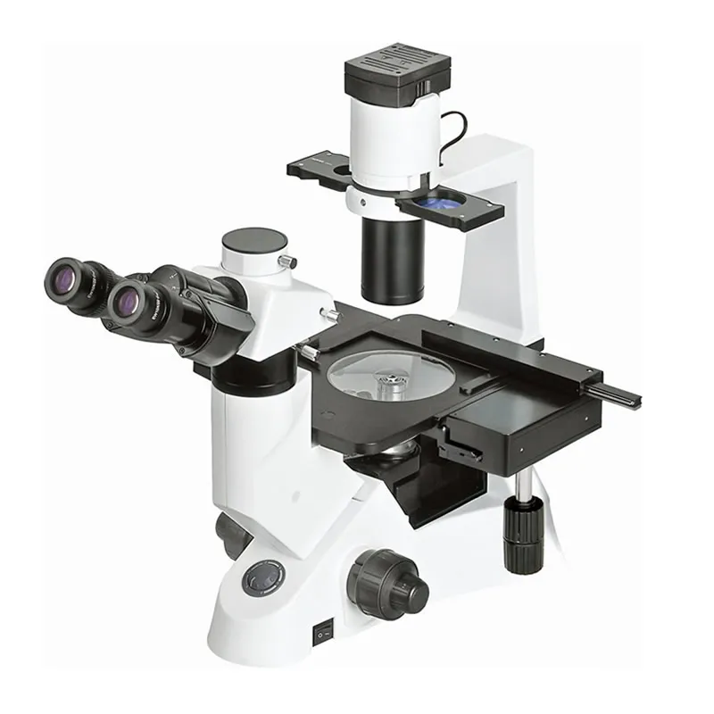 OPTO-EDU A14.1021 400x Trinocular Inverted Biological Microscope