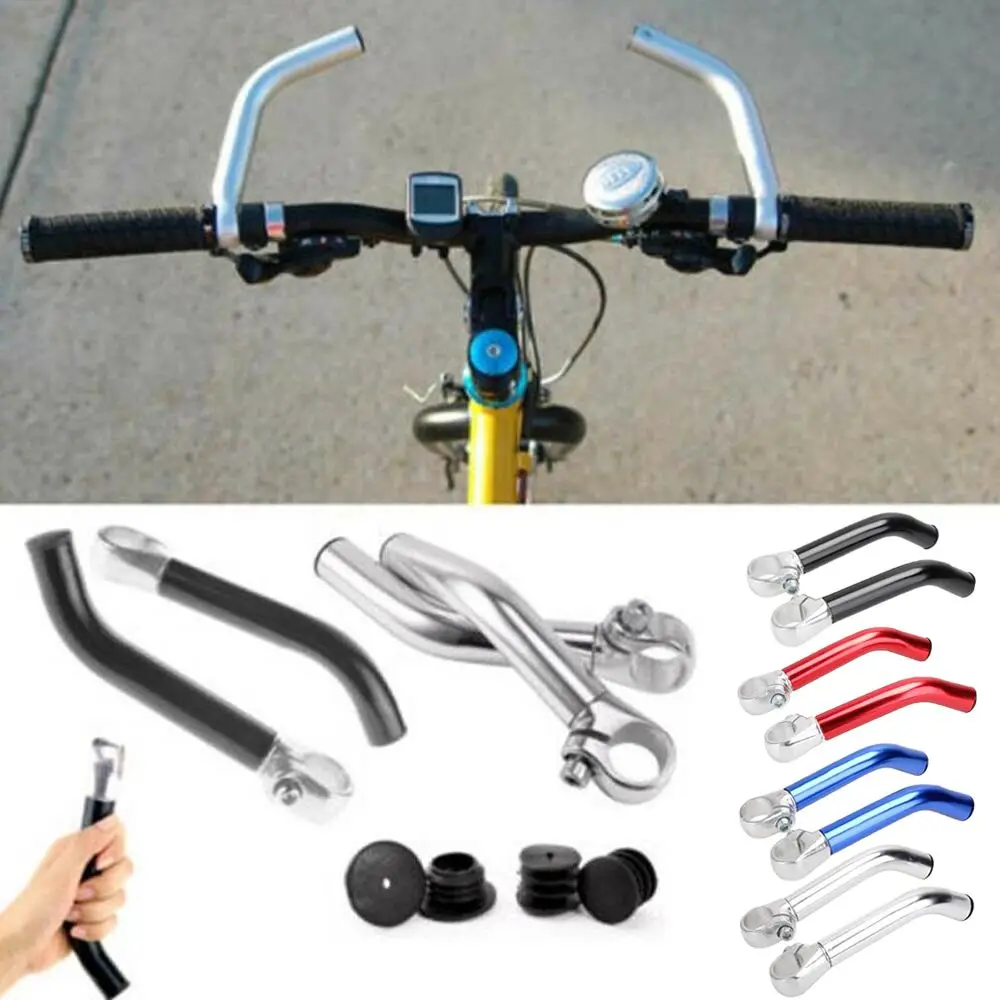 Sports MTB Riding Bicycle Handlebar Bike Handle Bent Handlebars Sheep Horn Bar Ends