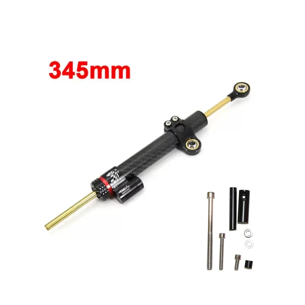 [345mm] scooter motorizado GT08, adaptador lineal estabilizador de amortiguador de dirección de motocicleta para Yamaha YZF R1/R3/R6/R15/R25 FZ1 FZ8 FZ09