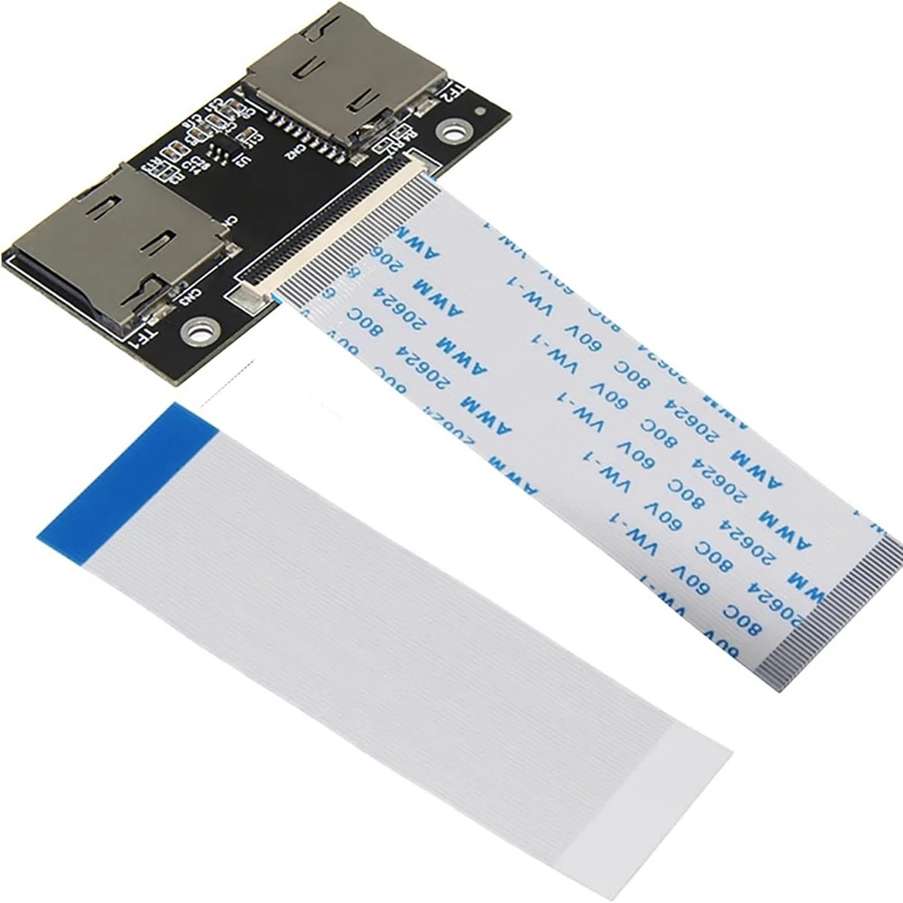 

Адаптер для двух SSD-накопителей с портами SD/SDXC/TF, 40-контактный, с разъемом ZIF для повышения гибкости хранения данных