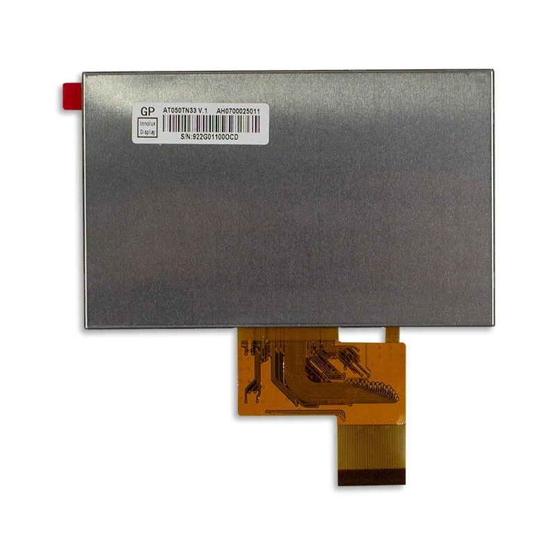 شاشة LCD أصلية 5 بوصة RGB AT050TN33 V.1 مع لوحة تحكم AV VGA 480*272 سطوع 350