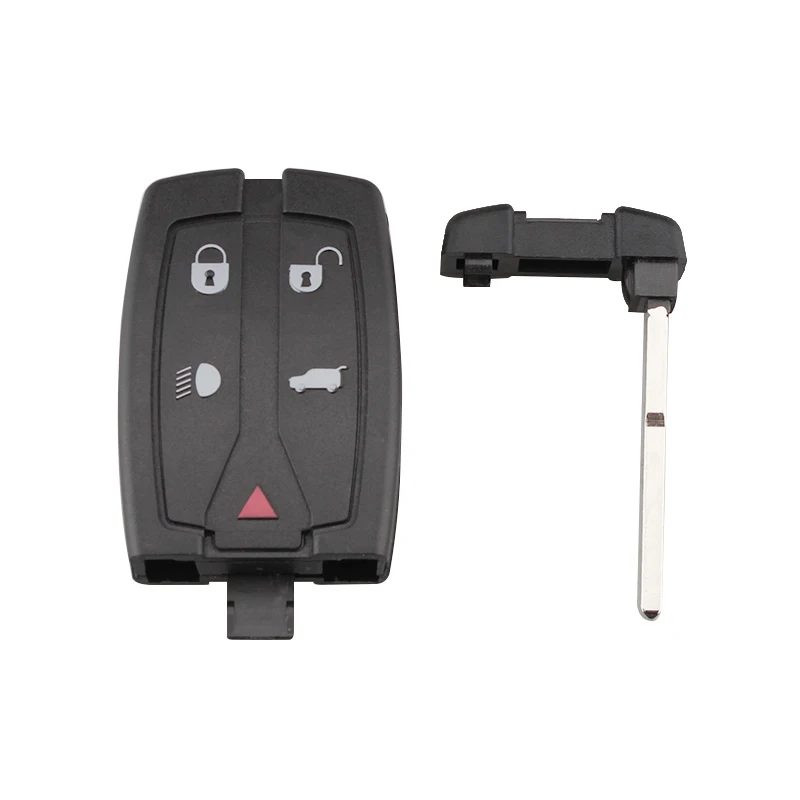 433MHz 4 Button Remote Car Key Fob PFC7953 IC Keyless Entry Transmitter Uncut Flip Auto Keys For Land Rover Freelander 2006-2012