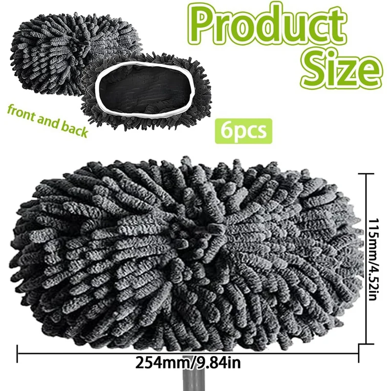 Mop Pads For Swiffer Sweeper Mop, Floor Mop Cover, Dry Floor Cloths/Wet Floor Cloths, Washable Mop Cloth