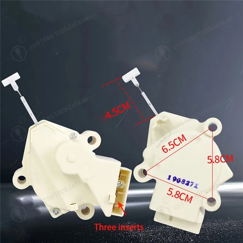 

1PC Washing Machine Tractor Drain Valve Motor 220V Double Stroke Drain Motor for L G Fully Automatic Washing Machine Accessories