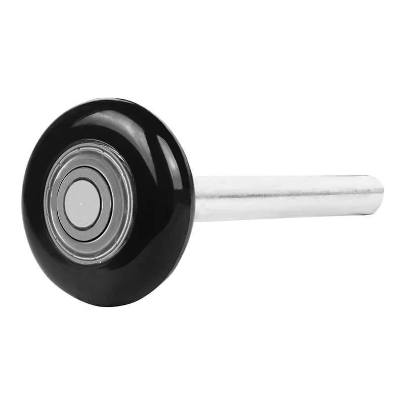 2025 novo 10 pacote preto 2 Polegada rolo de porta de garagem de náilon 4 Polegada haste, uso 6200-2rs rolamentos de precisão de vedação dupla