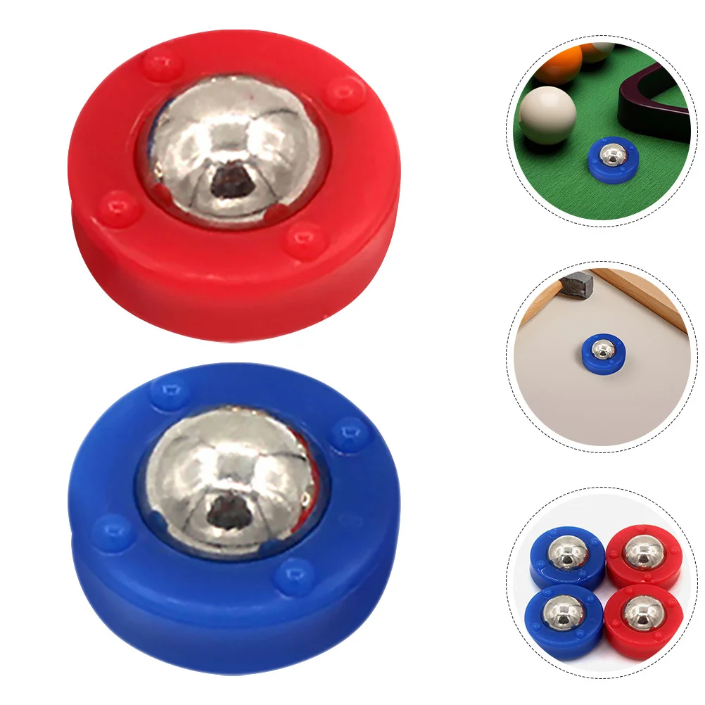

6Pcs Shuffleboard Accessories Set Mini Pucks Rollers for Table Enhanced Slide Experience Home Entertainment Office
