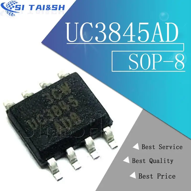 10pcs UC3845 SOP8 UC3845B SOP-8 UC3845A 3845B SMD 3845A ST3845B UC3842 UC3843 UC3844 UC3842A UC3843A UC3844A UC3842B UC3843B