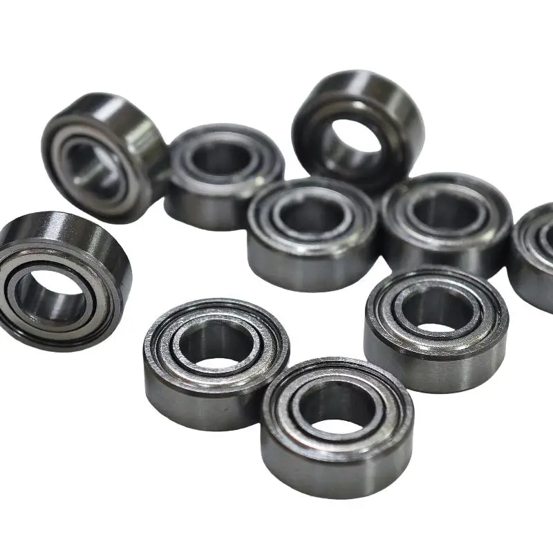 {MX} 10 Uds MR115ZZ rodamientos de bolas de MR115-2RS 5*11*4mm rodamiento en miniatura de coche RC sellado de goma accesorios DIY