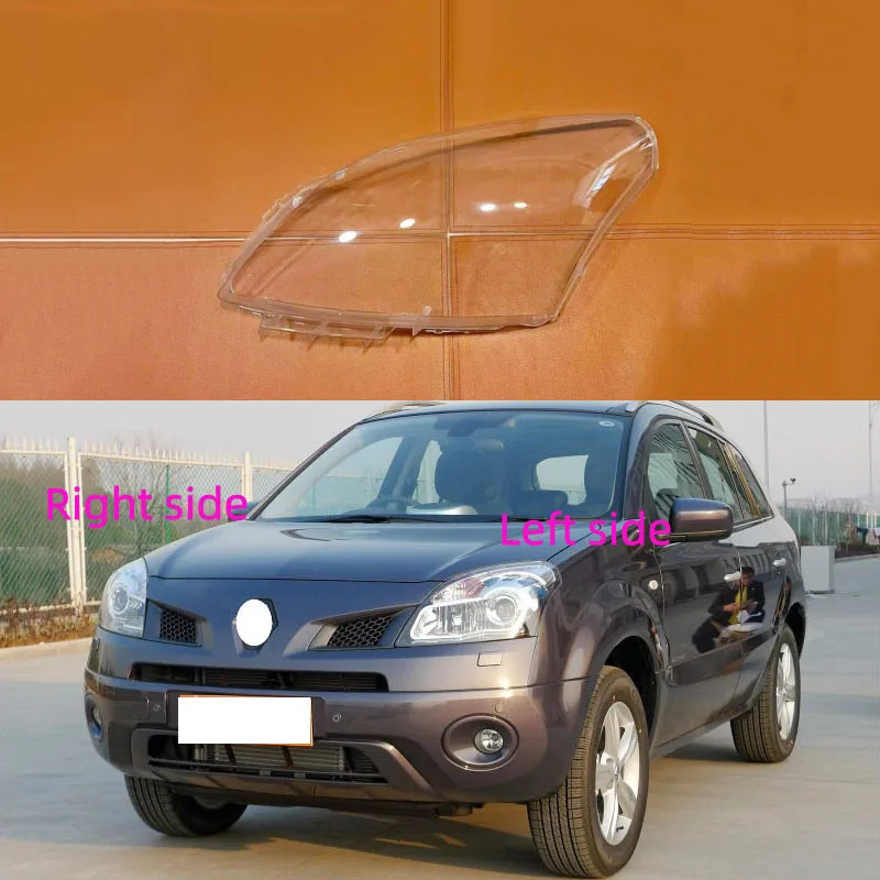 

For Renault Koleos 2008 2009 2010 2011 Car Headlight Shell Headlamp Cover Replacement Lamp Shade Headlamp Lens Glass