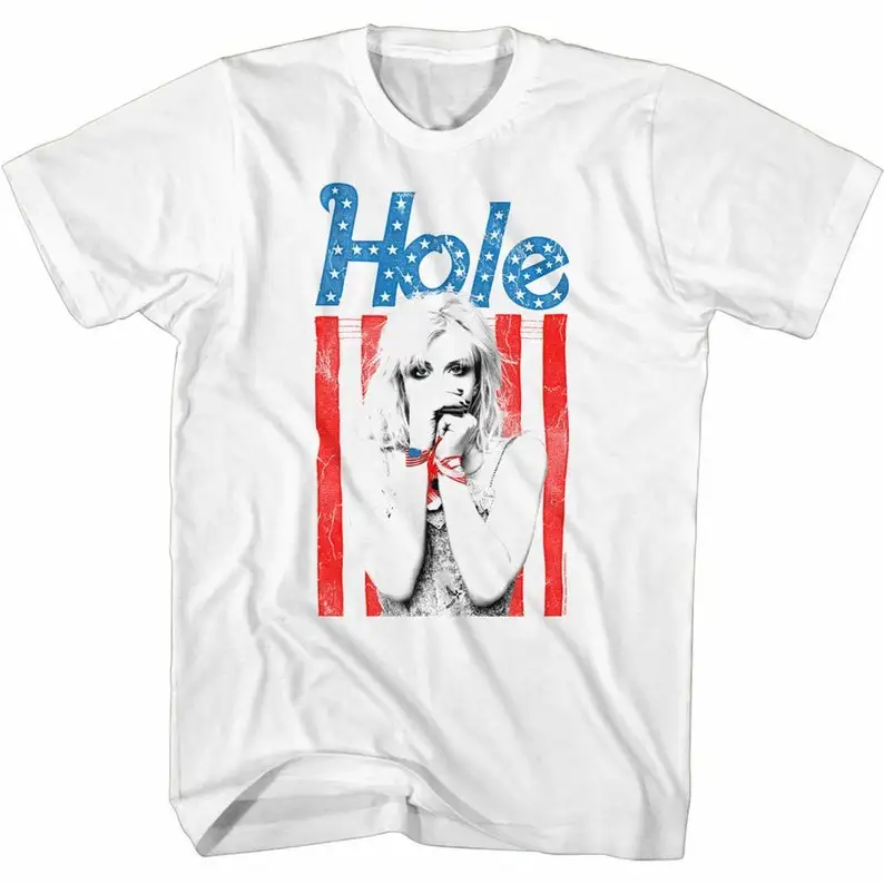 

Hole Flag White Adult T-Shirt