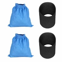 Textile Filter Bags For Karcher MV1 WD1 WD2 WD3 NT Vacuum Cleaner Filter Bags Handheld Cordless Vac Spare Parts Accessories