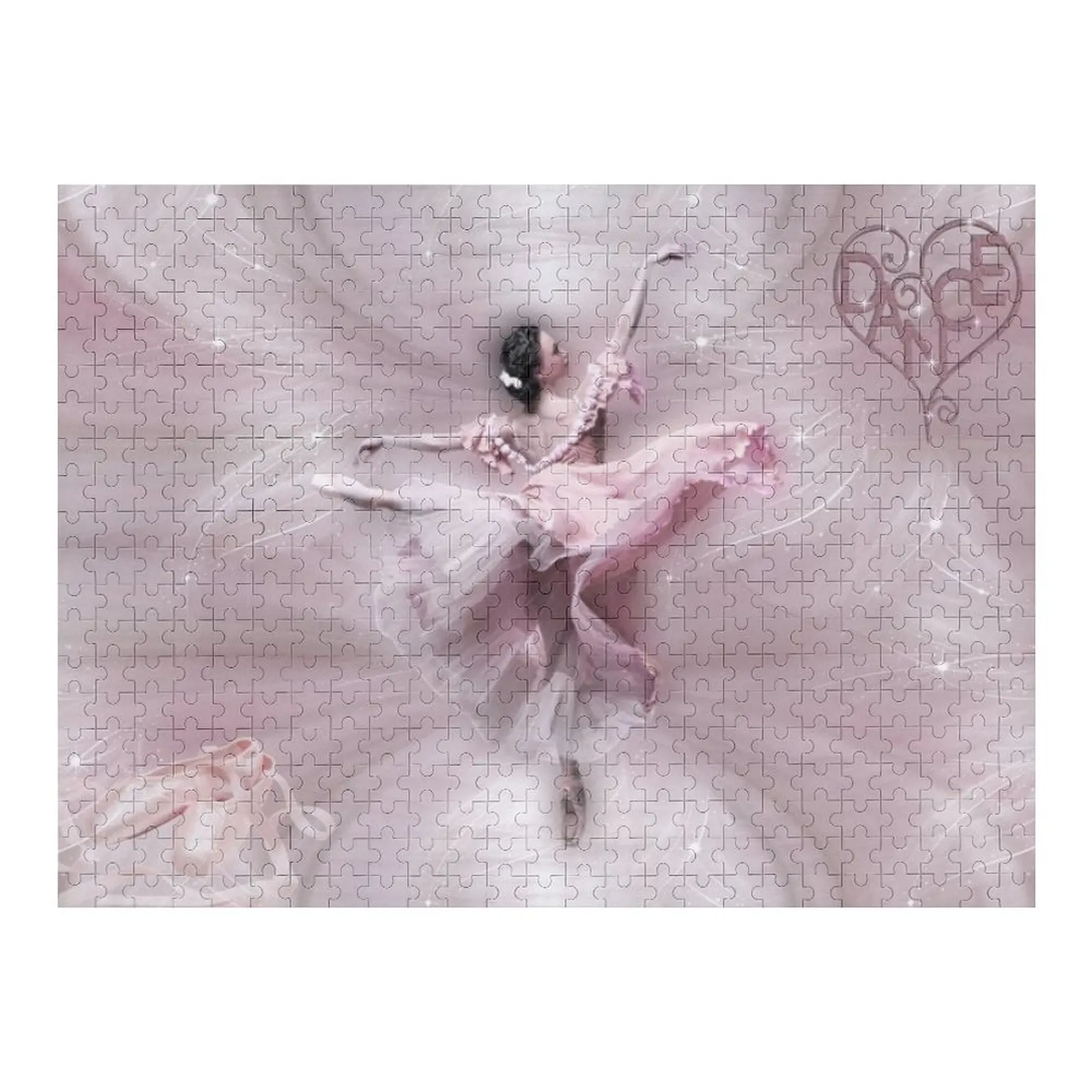

Pink Dancer Jigsaw Puzzle Woodens For Adults With Photo Christmas Gifts Customizeds For Kids Puzzle