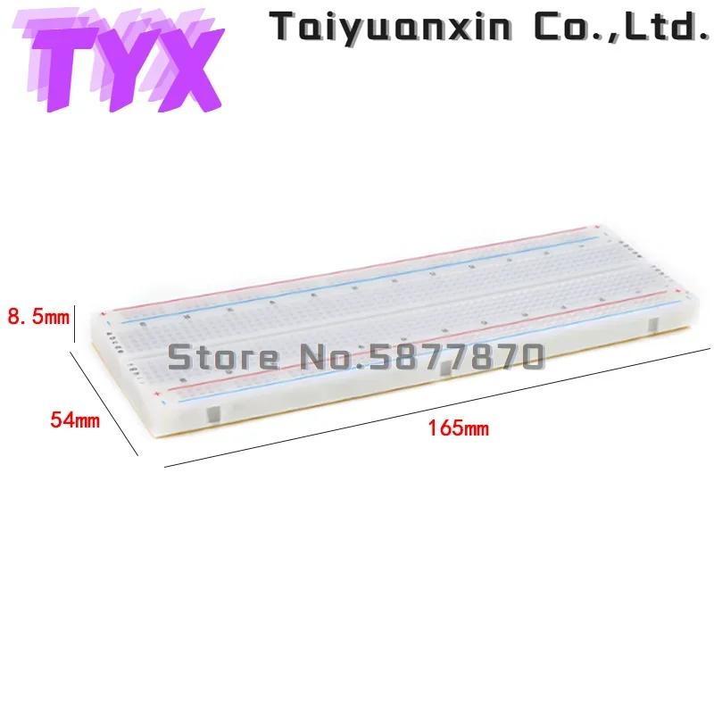MB102 Breadboard Protoboard Pcb Breadboard Mini Universele Test 830 Point Solderless Diy Brood Board Test Ontwikkelen Voor Arduino