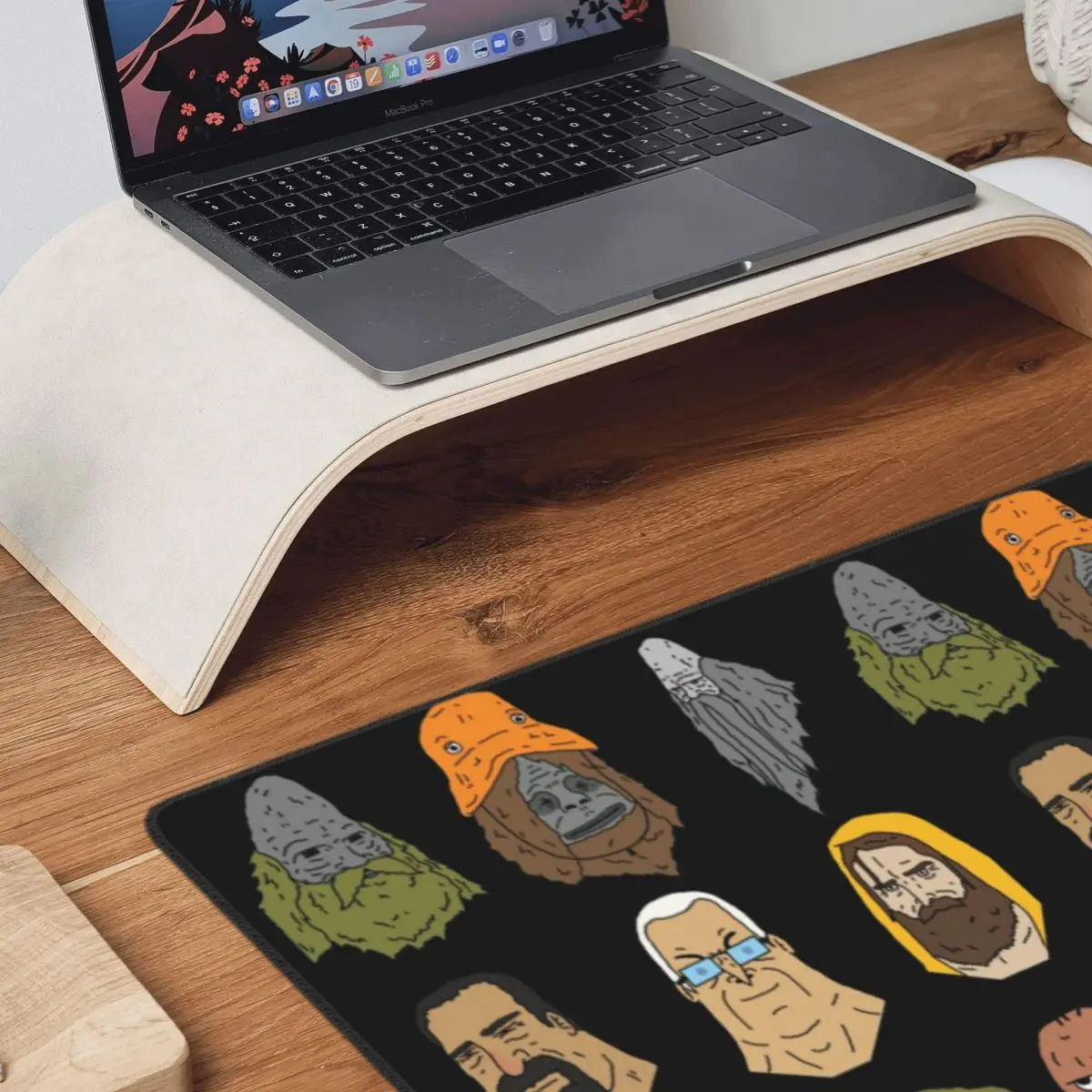 Big Lez Show St Large Mouse Pad Computer Keyboard Mouse Mat Gamer PC Laptop Desk Mat Office Accessories Table Mats