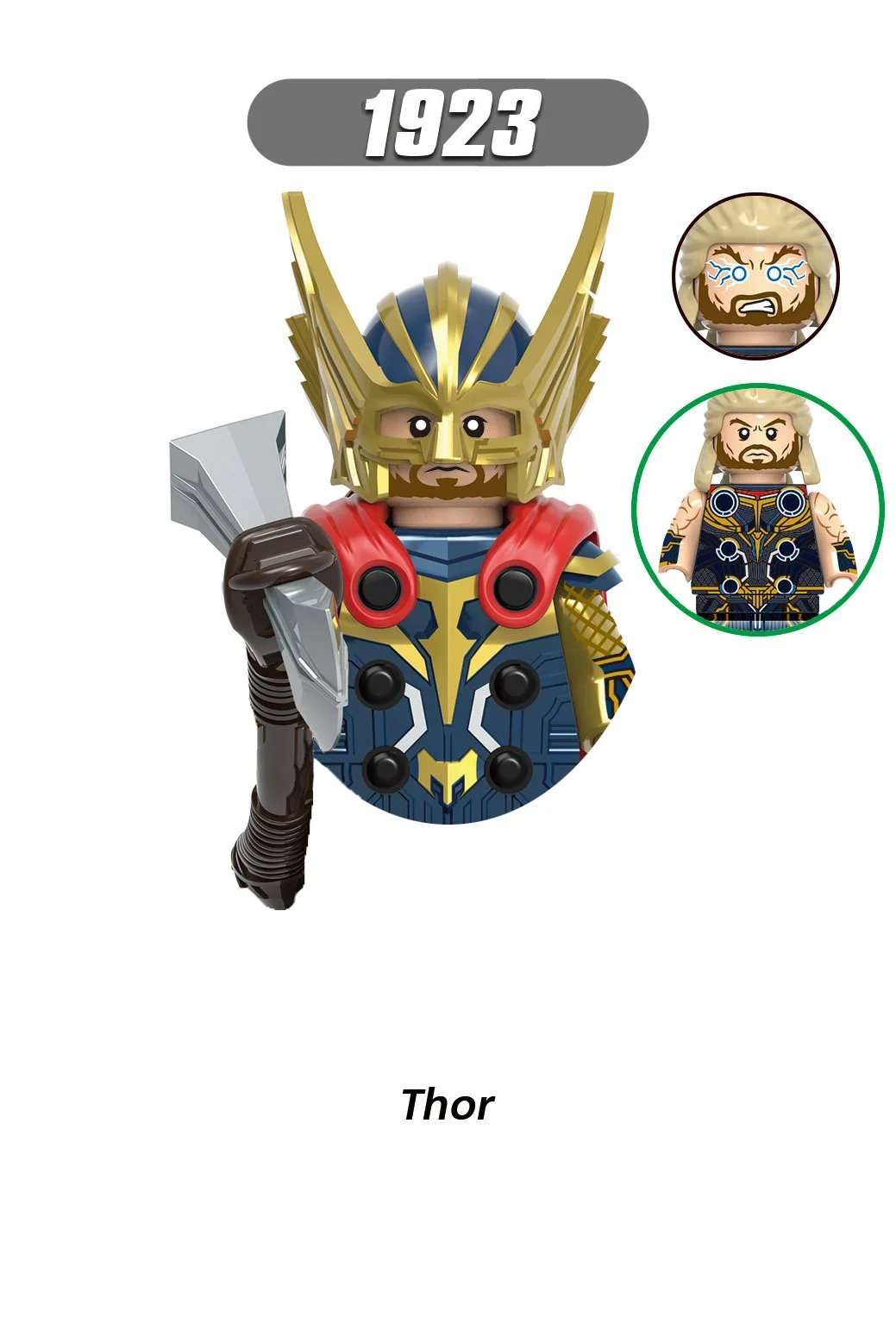 Heißes Spielzeug neues Wunder Superheld Thor Puzzle montieren Spielzeug Mini Action figur Bausteine für Party geschenke