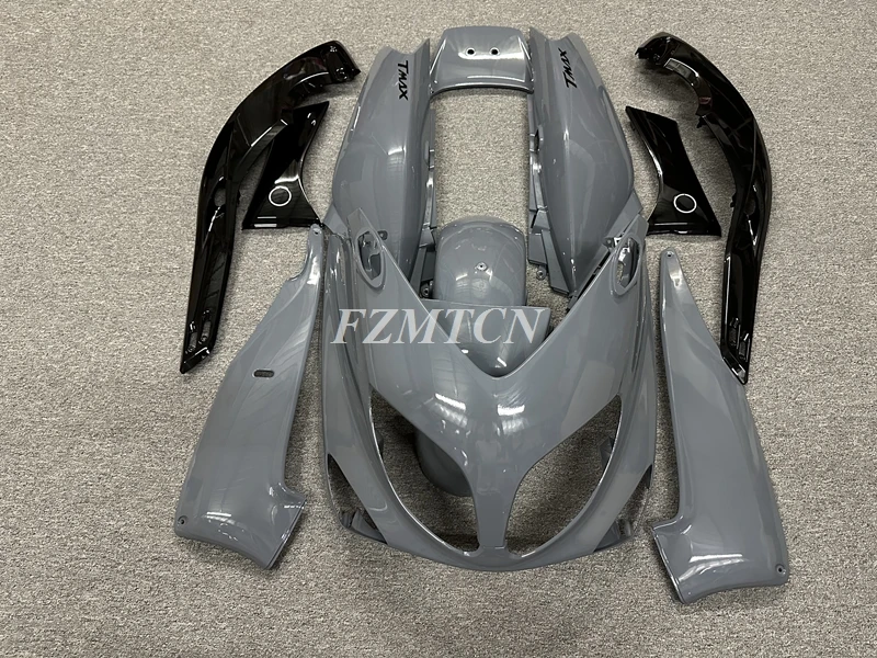 Injection Mold New ABS Fairings Kit Fit for YAMAHA Tmax 500 2001 2002 2003 2004 2005 2006 2007 Bodywork Set Custom Gray Glossy