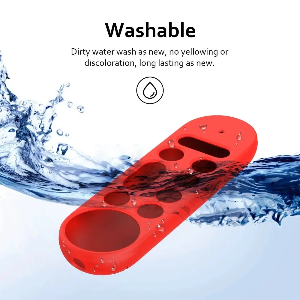 Silicone Remote Controller Cover Anti-scratch Shockproof Remote Protective Case Smart TV for Google TV Streamer 4K 2024