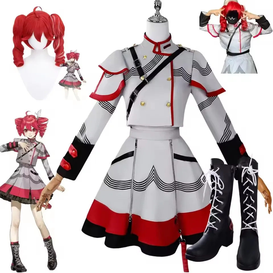 

Kasane Teto Cosplay Costume Adult Carnival Uniform Halloween Party Costumes Masquerade Anime Women Game