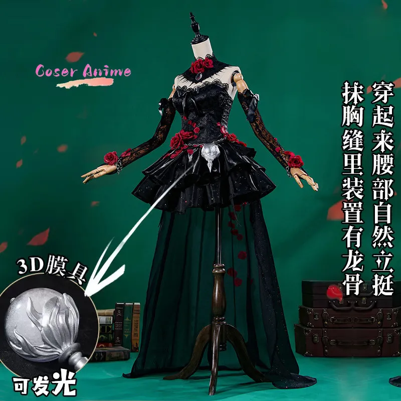 Costume de cosplay Ada Mesmer de Identity V, uniforme pour Halloween, carnaval, fête de Noël, vêtements de jeu de rôle