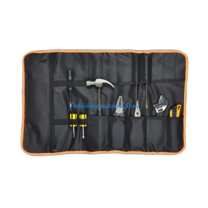 

Y5GD Ergonomic Handle Heavy Duty Tool Bag for Outdoor Use with Multiple Pockets and Ergonomic Handle Construction