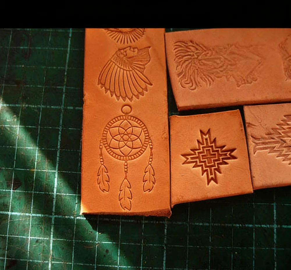 Набор из 13 штампов для кожи:  – обзор и цена Leather Stamp Set