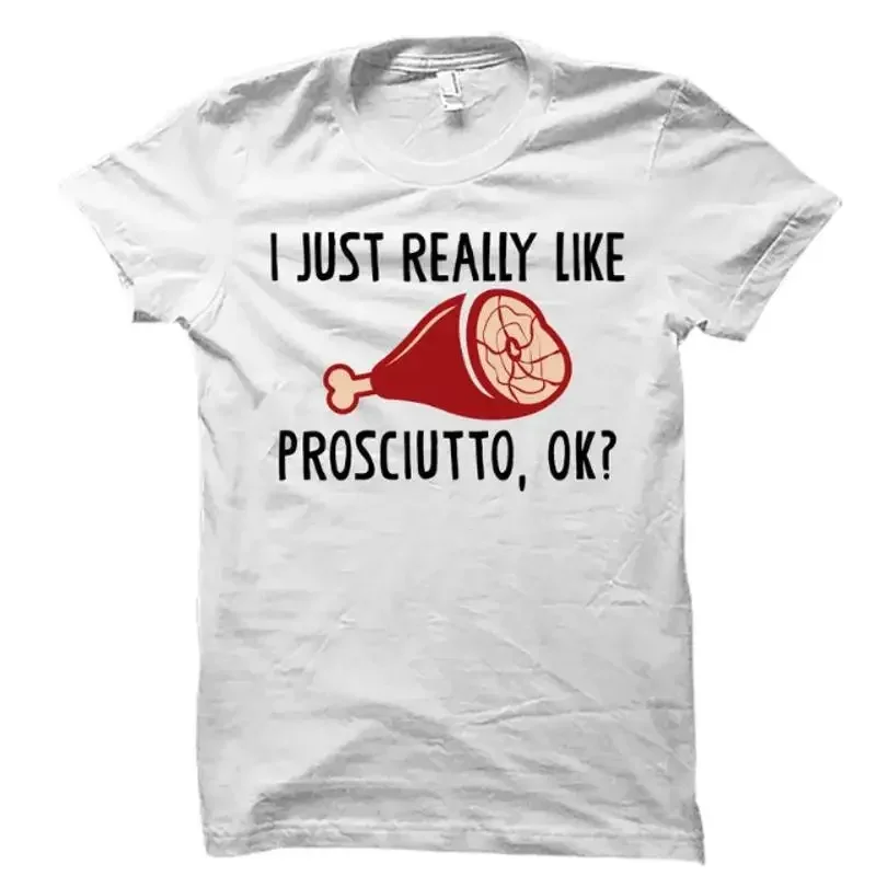 Новая футболка Prosciutto S Charcuterie Gif
