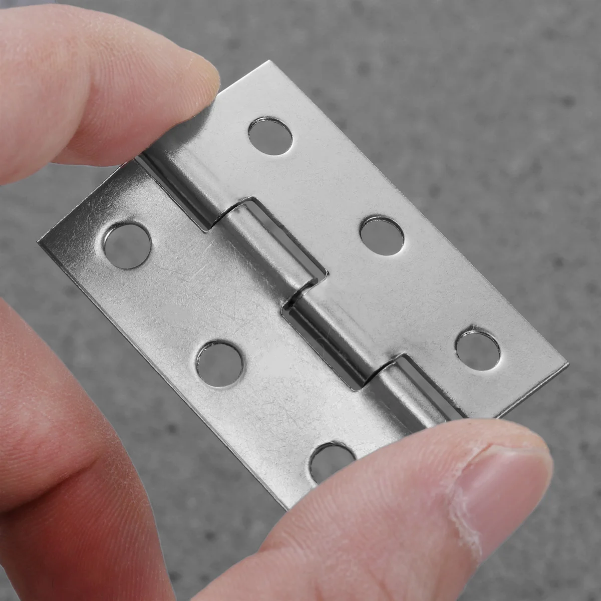 

30PCS Thickened 2 Inch Stainless Steel Mute Hinge Flat Door Hinge for Cabinet Sub-Door Loose-Leaf No Slot Bearing