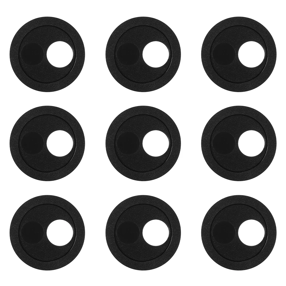 

9pcs Privacy Camera Cover for Phone Laptop Thin Black Slides Versatile Design Durable Materials Protects Privacy Security