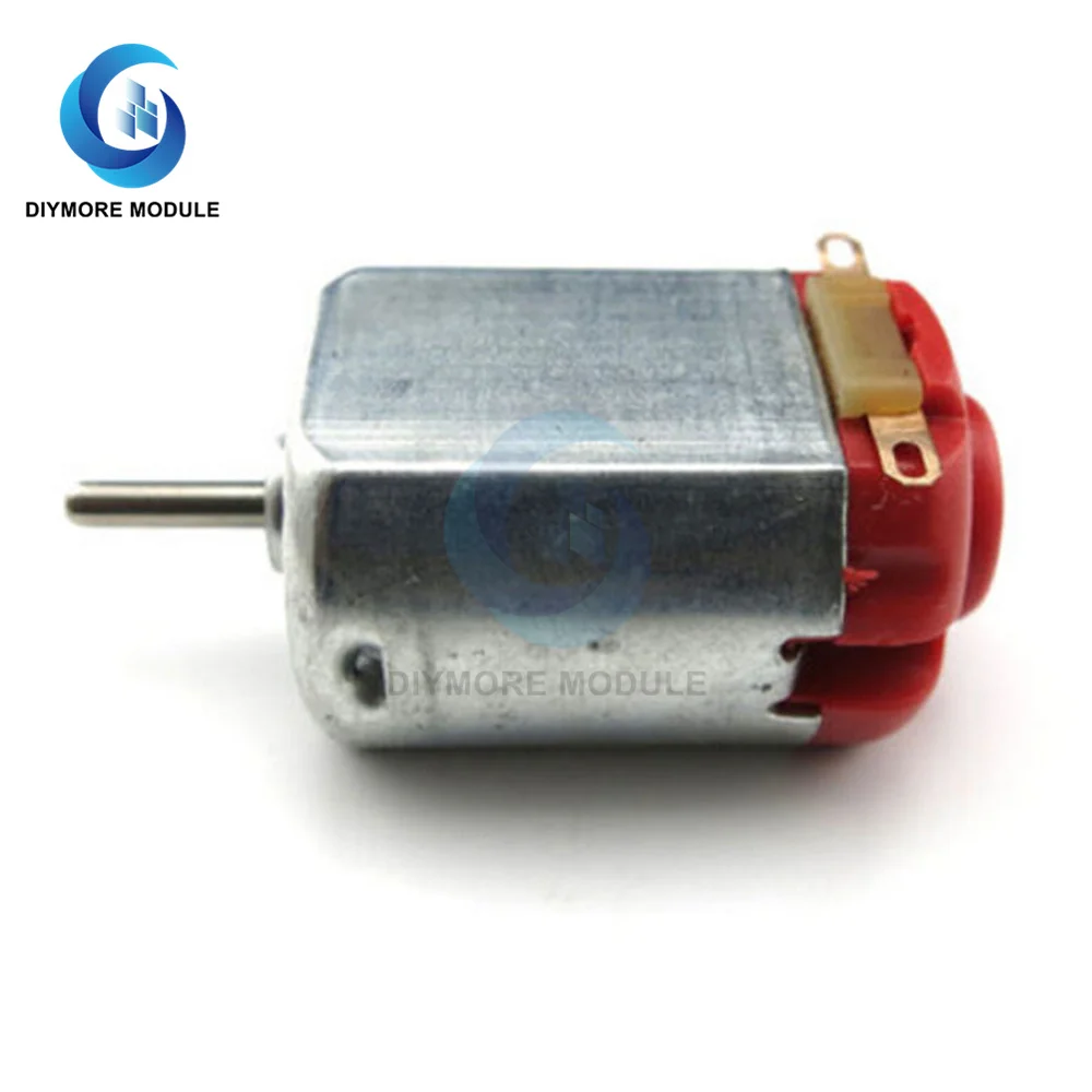 10pcs Hobby Motor 130 3V-6V 0.35-0.4A 8000RPM Mini DC Motor Micro DC Motor for DIY Toys Hobbies Smart Car 5V