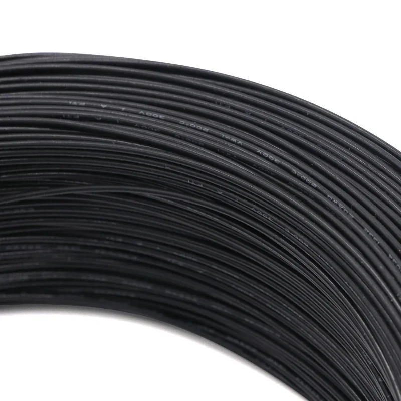 1M/5M UL1332 cavo in PTFE 30/28/26/24/22/20/18/16/14/13/12/10 AWG cavo elettronico ad alta temperatura isolato FEP per stampante 3D