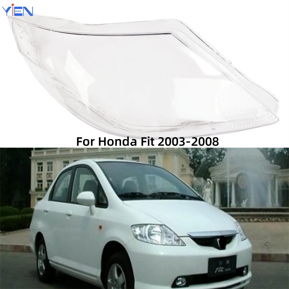 

For Honda Fit 2003 2004 2005 2006 2007 2008 Vehicle Accessories Polycarbonate High Gloss Fully Transparent Lens Masks