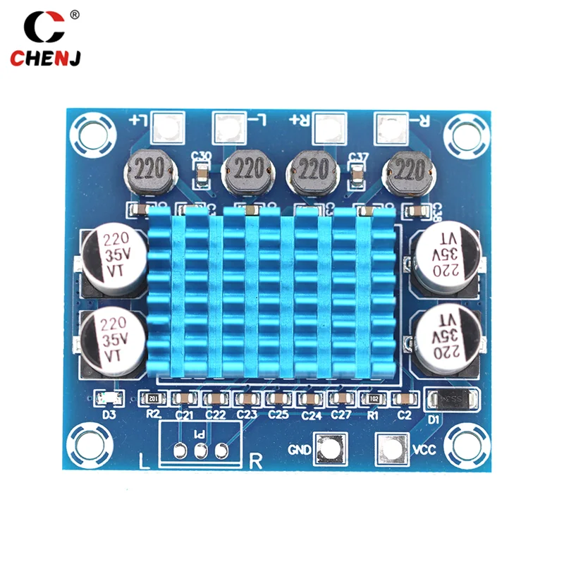 1 Stuk XH-A232 Hd Dual Channel Digitale Stereo Audio Eindversterker Bord 12V 24V Dc Audio Versterker Board Audio Versterker Board