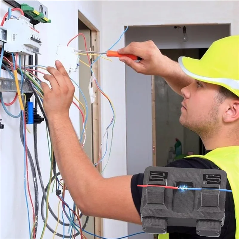 

AT63-2PCS Electric Wire Welding Fixture Welding Electrode Holder Lead For MIG, TIG And Spot Welding Welding Electrode Holder