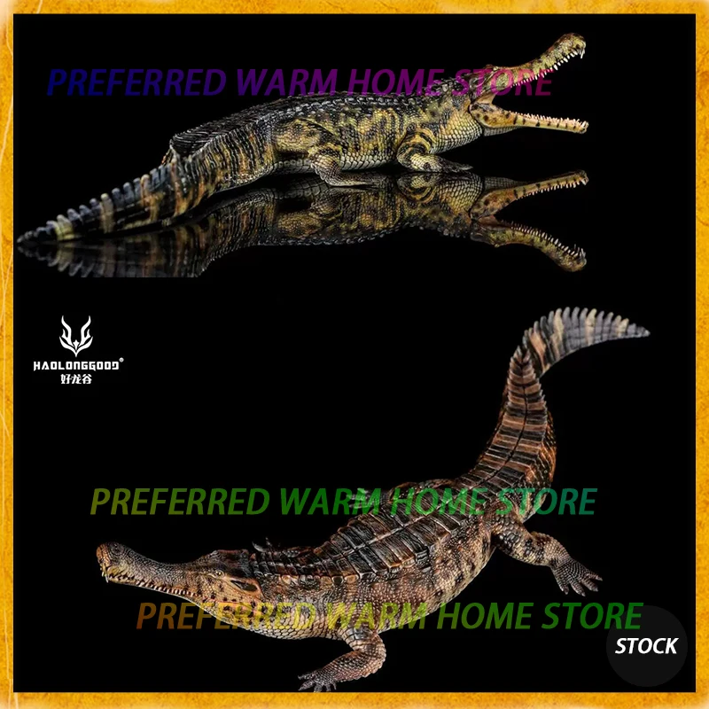 

New In Stock HAOLONGGOOD AW-005 Sarcosuchus imperator Animal Toys Ancient Prehistroy Animal Model Crocodile