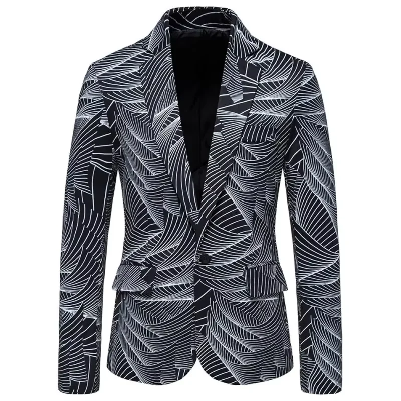 

Men's casual sports jacket - Fashionable wedding, business and party suit jacket - high-end work and casual jacket