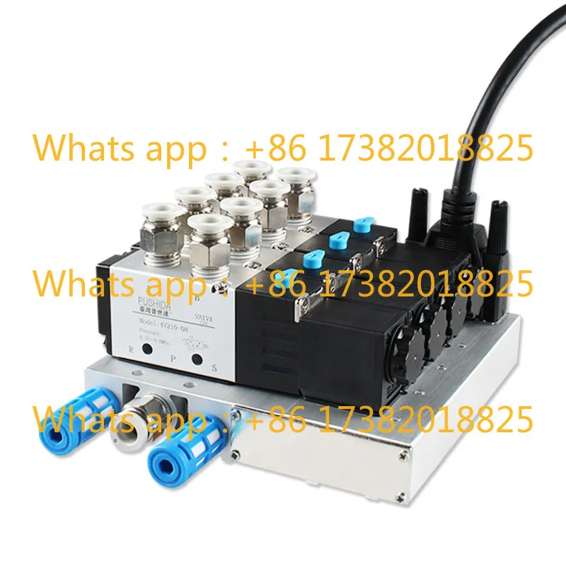 F3 Valve terminal bus valve plate 4V210-08 main hub type combiner plate valve group