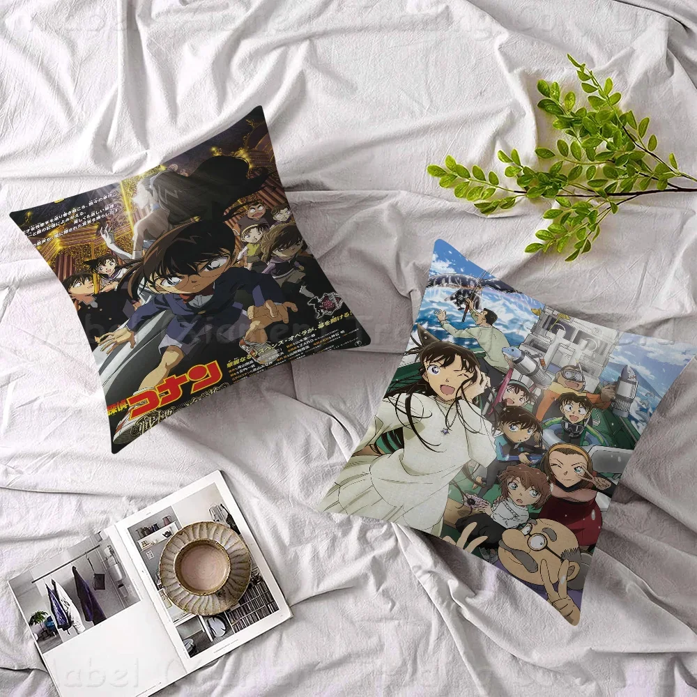 Detective Conan Japanese Pillow Cover For Bedroom Room And Living Room Sofa Decorative Cushion Cover