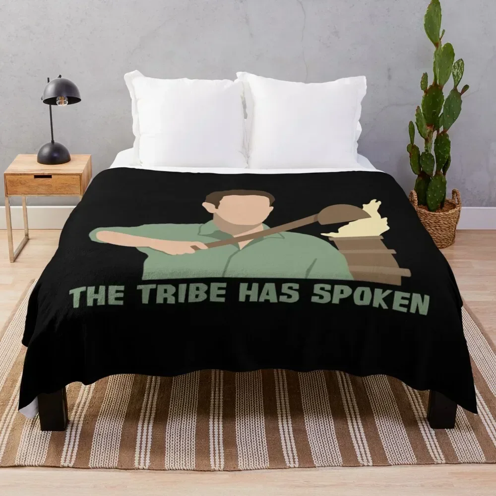 Survivor The Tribe Has Spoken Throw Blanket Designers Shaggy Blankets