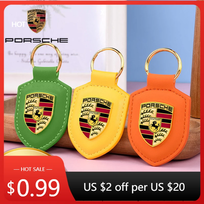 

Наклейка на автомобиль из искусственной кожи для Porsche Cayman, Cayenne, 911, Macan, Panamera, Taycan, Boxster, 918, Pa