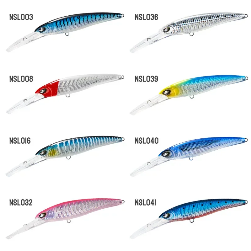 Noeby Trolling Minnow Bait 140mm 47g 180mm 94g Offshore Deep Diver Fishing Lure Reinforced Fish Bone Big Game Pesca Hard Bait