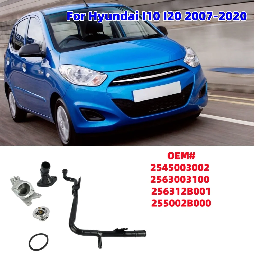 

Engine Thermostat Housing Coolant Pipe Replacemnt Engine Cooling System Thermostats Parts For Hyundai I10 I20 2007-2020
