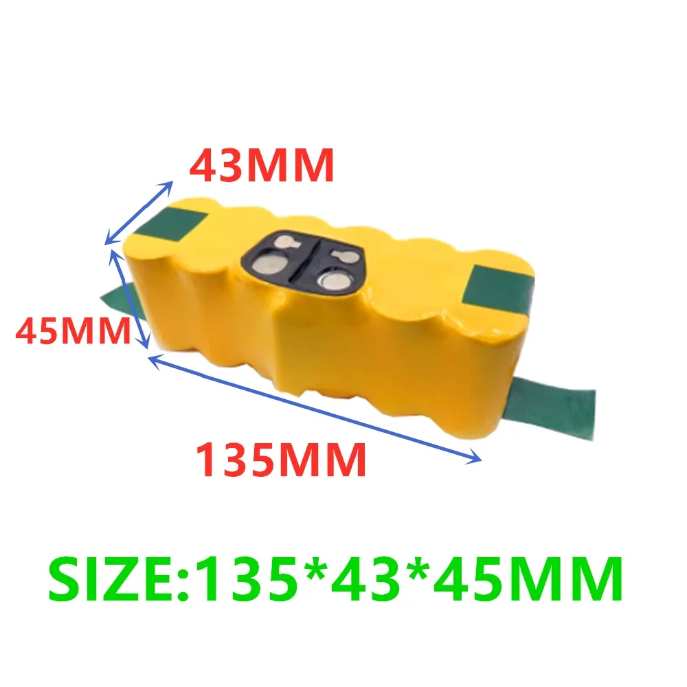 NEW High Capacity 14.4V 9800mAH Battery for IRobot Roomba Vacuum Cleaner 500 530 540 550 620 600 650 700 780 790 870