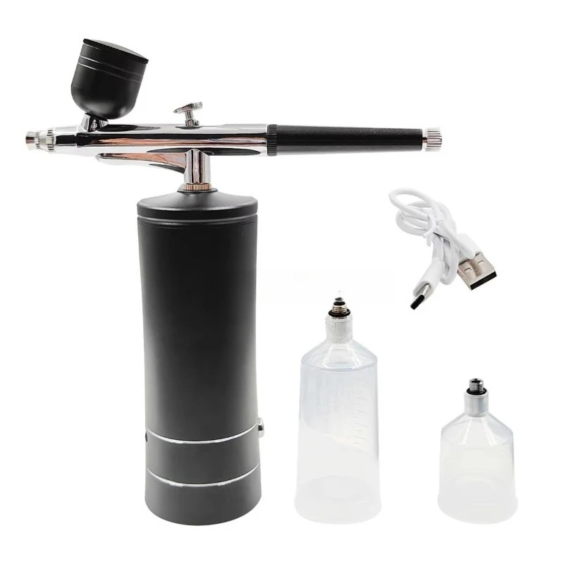 Humidifier Hydra Nebulizer Oxygen Injection Airbrush Facial Steamer Sprayer