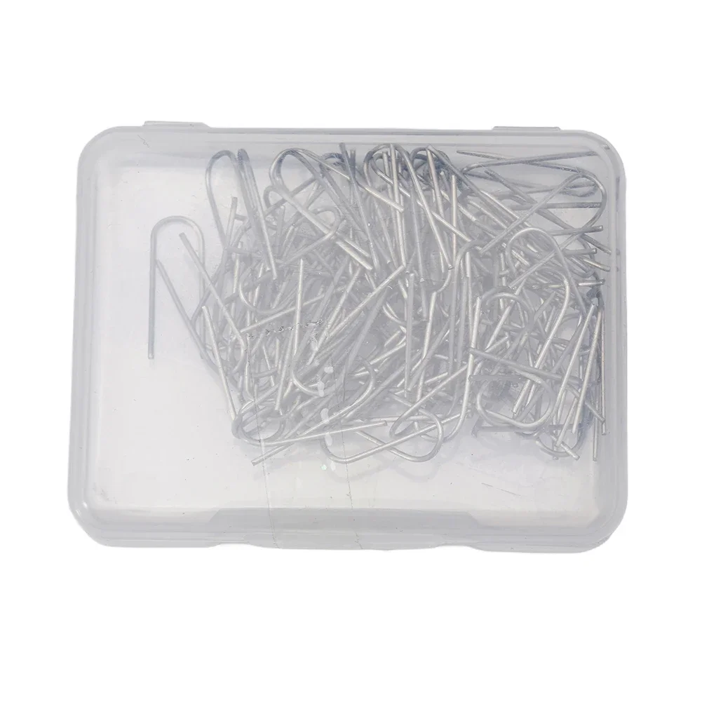 High Temperature Nichrome Wire Jump Rings 21 Gauge U Shaped Ceramic Hooks For Crafting Available In 50/100/200 Pieces