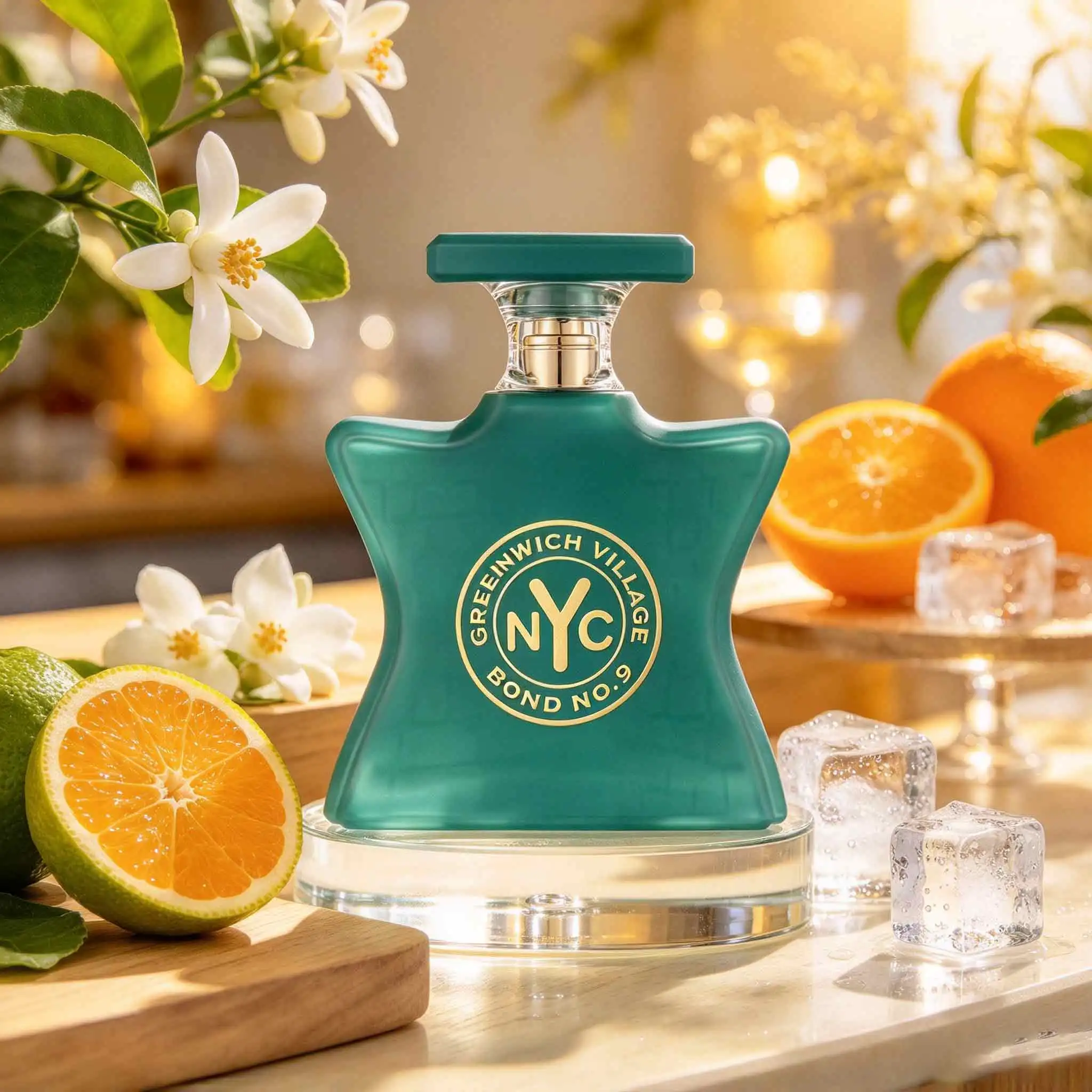 Bond No. 9 Greenwich Village, Floral Fruity Woody Perfume. Bright Fresh Fruity Top Notes,100ml\3.4oz,Suitable For WorkParty And Travel,Rich Multi-Layered Aroma With Long Lasting Fragrance.