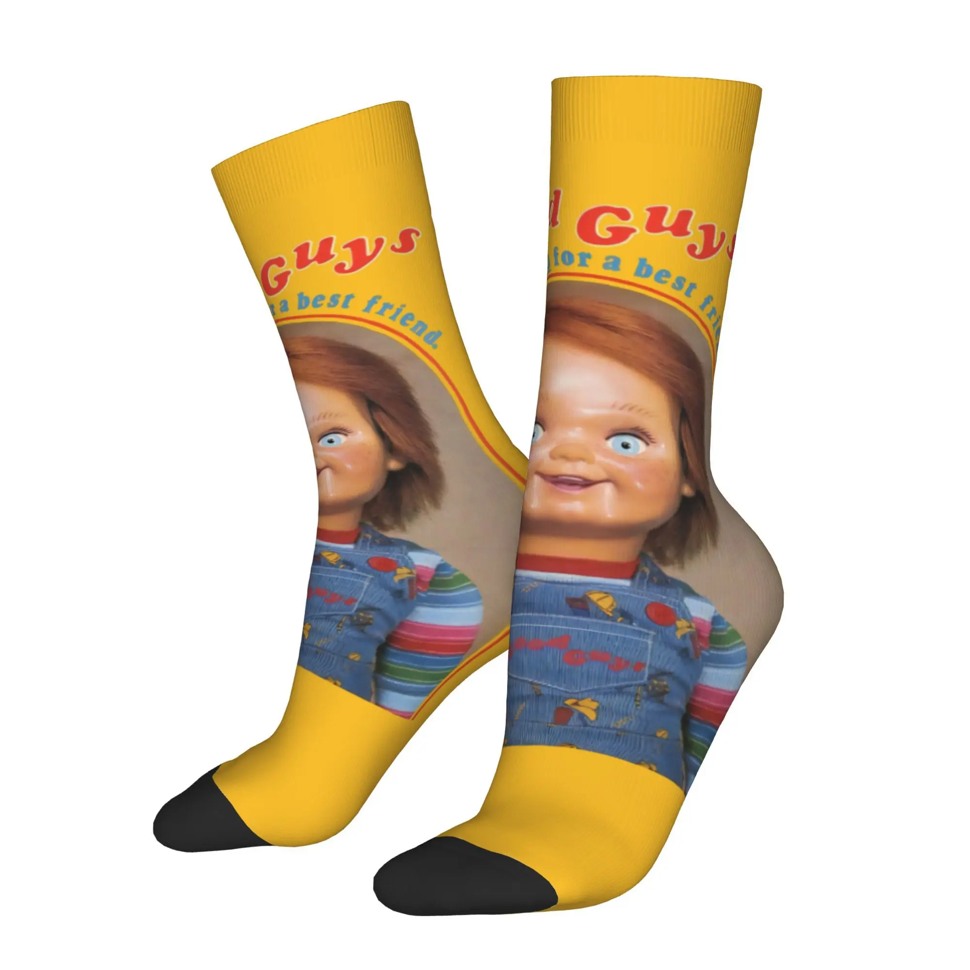 

Funny Sock for Men Movie Style Hip Hop Harajuku Happy Breathable Pattern Printed Crew Sock Novelty Gift