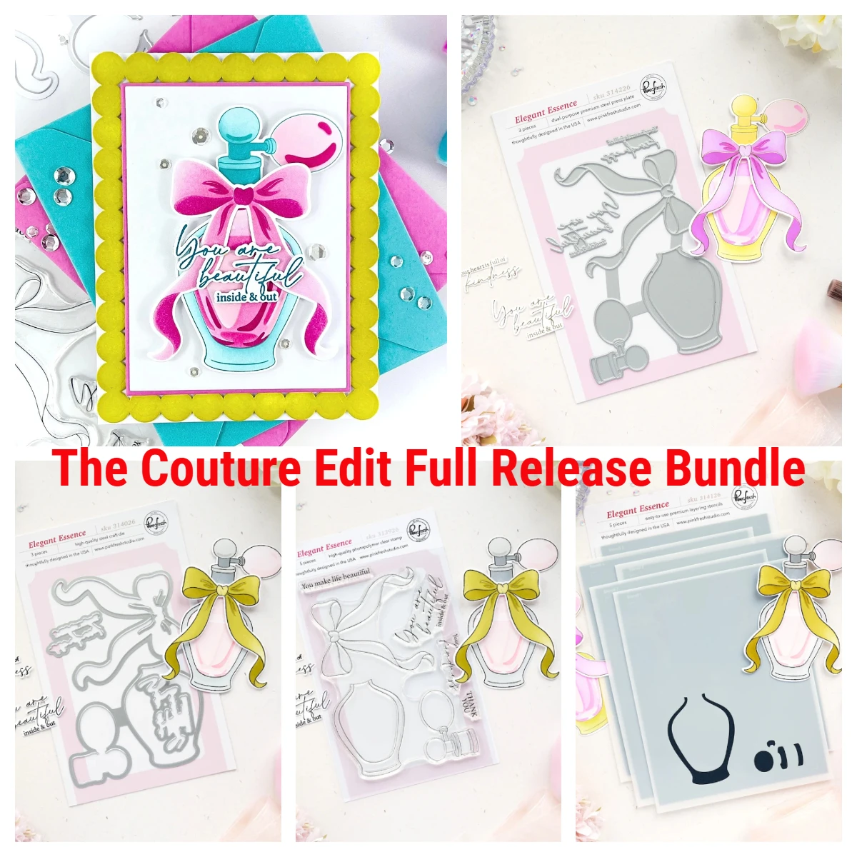 

Elegant Essence Stamps and Dies New Arrival 2026 Scrapbooking Decoration Cutting Dies Stencil Embossing Template DIY Handmade