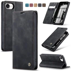 Flip Wallet Case for iPhone 16e 2025,Leather Magnetic Folio Cover with Card Holder,Kickstand - TPU Shockproof Durable Protective